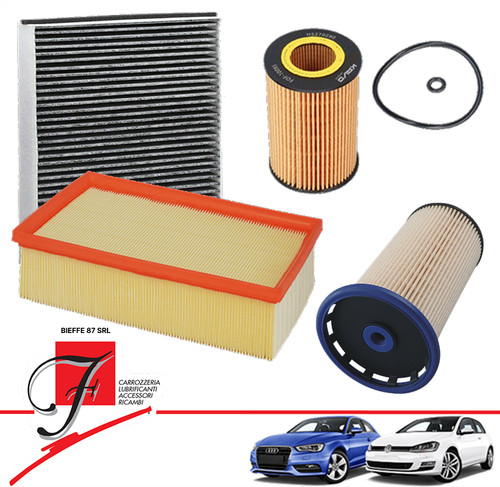 Kit tagliando golf - kit, audi