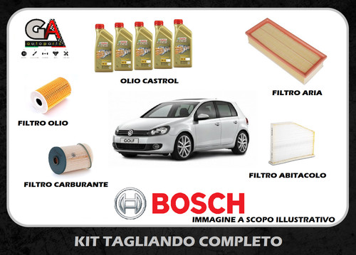 Kit tagliando olio castrol - kit,