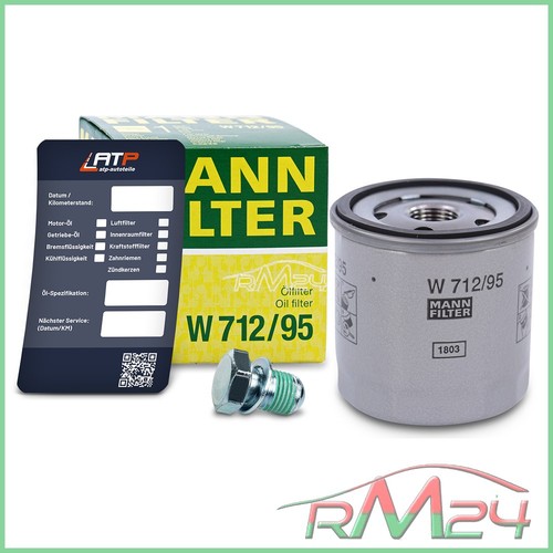 Mann filter filtro - filtro, olio+tappo