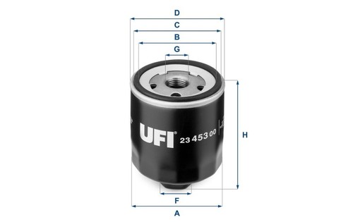 Filtro olio motore ufi - olio,