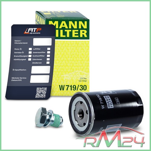 Mann filtro olio tappo - mann,