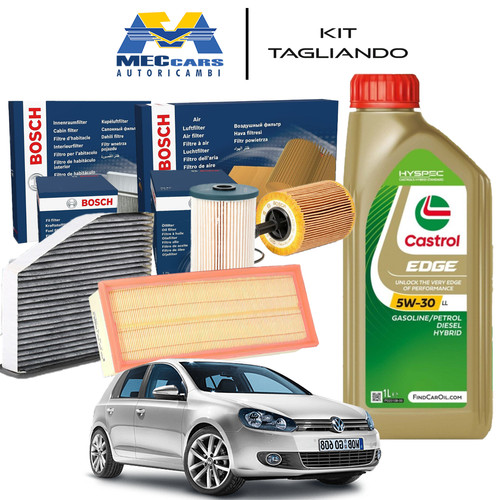 Kit tagliando olio - olio, castrol