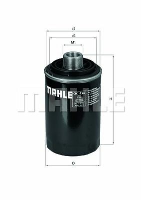 Filtro olio mahle - filtro,
