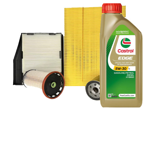 Kit tagliando olio castrol - olio,