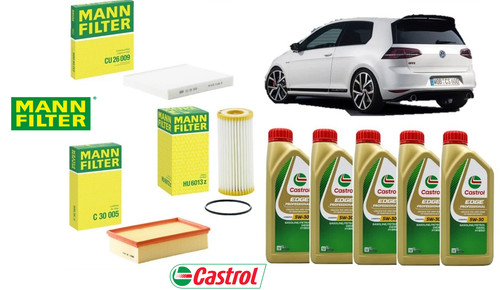 Tagliando filtri mann 5 - 5, lt