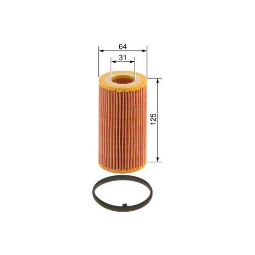 Filtro olio bosch 1457429243 - olio,