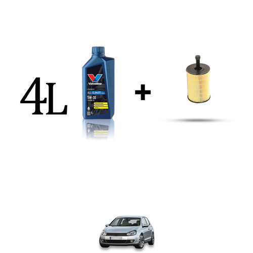 Kit filtro olio per vw - filtro, 4l