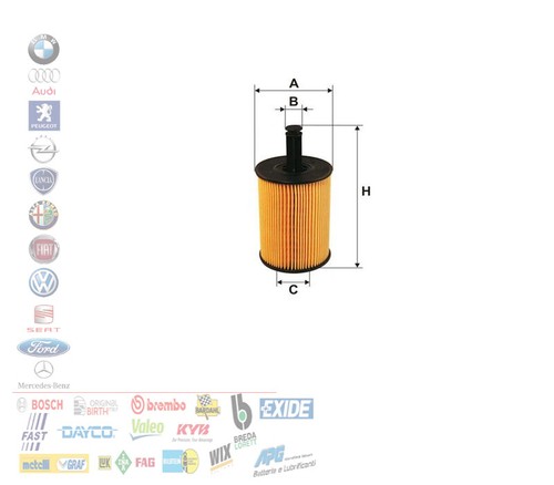 Filtro olio audi a5 - audi,